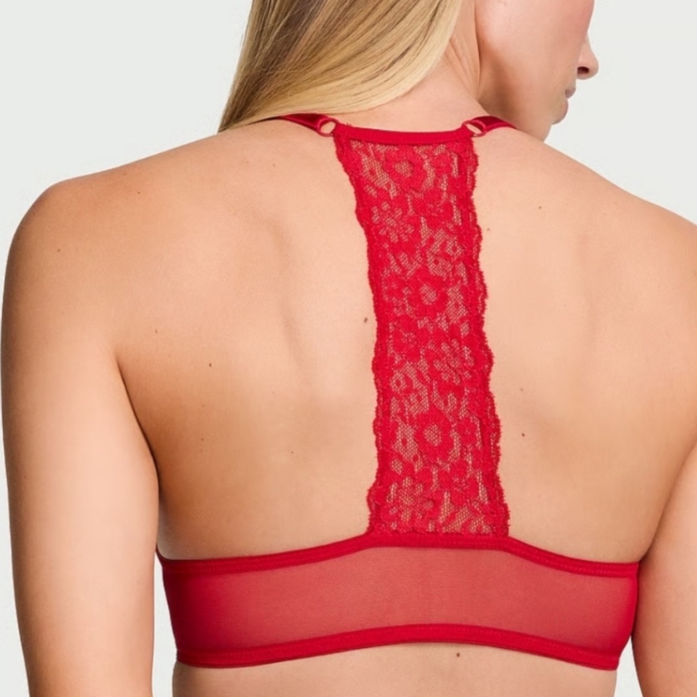 34B Victoria’s Secret Lace Back Push Up Bra - Picture 2 of 9